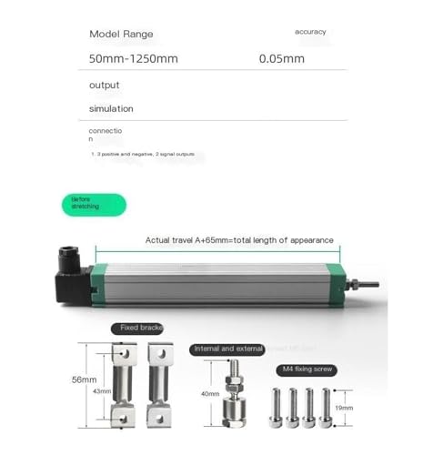 Regla electrónica KTC 1050mm para corregir errores de moldeo 3