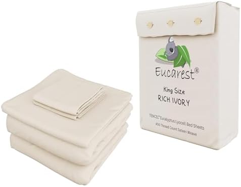 EUCAREST Eucalyptus Lyocell Bed Sheets - Thumbnail 5