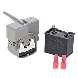 W10197428 TSD2 Refrigerator Start Device & W10662129 Compressor Capacitor,