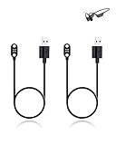 (2 Stück) Ladekabel für Guudsoud S18 Kopfhörer Schwimmen, yystao Stabiles magnetisches USB Ladekabel kompatibel mit Guudsoud S18