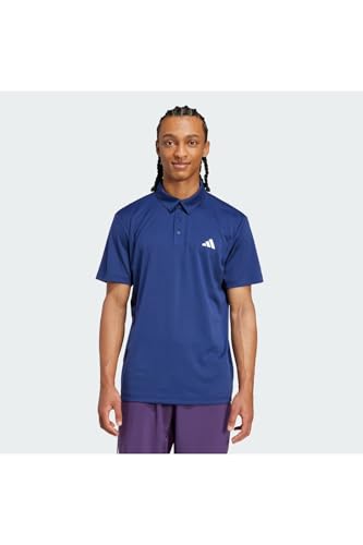 adidas Fab Tennis Erkek Polo T-Shirt, Mavi, S Beden