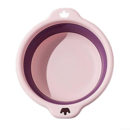 Lavabo plegable que ahorra espacio con bañera robusta de camping 2