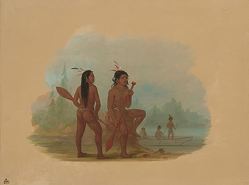 Art Tableau Deux jeunes hommes Hyda pour sublimer la décoration murale du salon