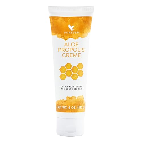 Forever Living - Aloe Propolis Creme Skin Nourishment with Aloe Vera and Bee Propolis Moisturizing Cream with Vitamins A E C 4 oz