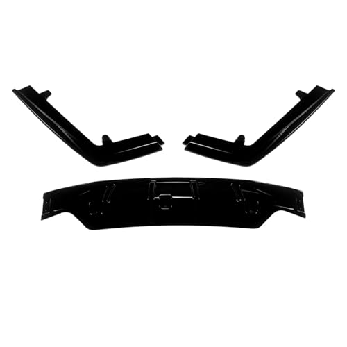 Diffuseur arrière et aileron de style noir brillant pour BMW G11
