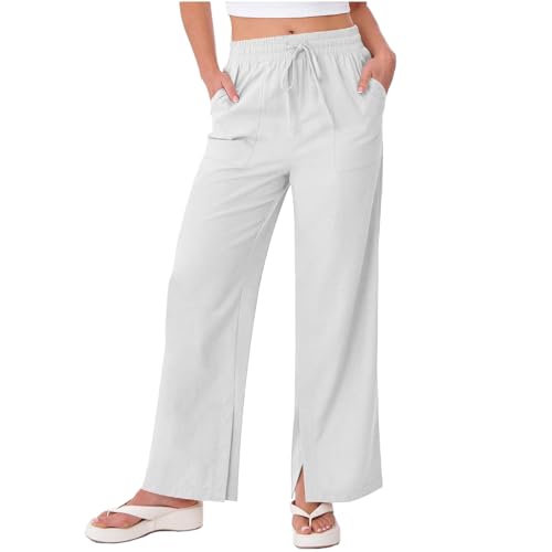 Pantalon hiphop pour femme ample mousseline fin pour bouger sans gêne
