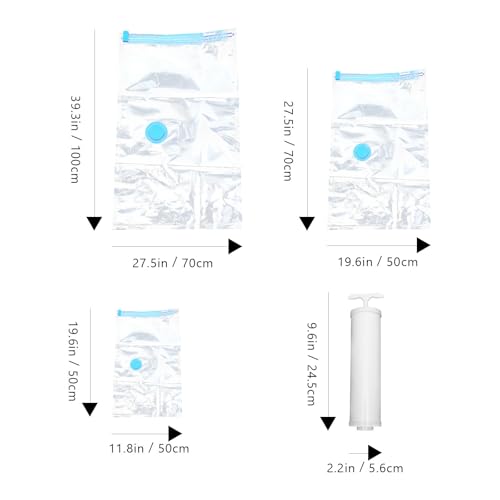 Housse sous vide pour vêtements YARNOW anti poussière pour gros pulls - 3
