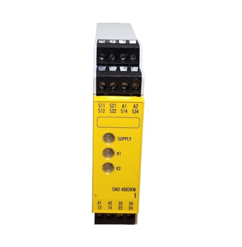 Relais de sécurité SNO 4083KM-A Wieland R1.188.3580.0 24VDC pour coupure d'urgence