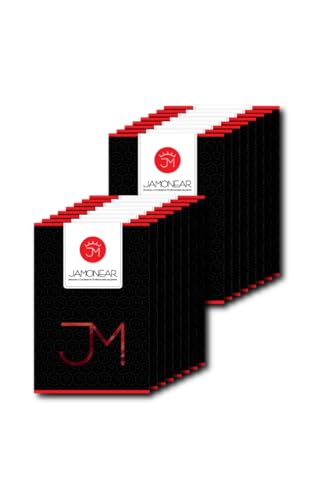 10 sobres de 100 gramos, Jamón de Bellota 100% Ibérico, 36 Meses de Curación, Loncheado a Máquina