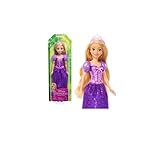 Mattel Disney Princess Rapunzel Muñeca princesa película Enredados, juguete +3 años (HLW03)