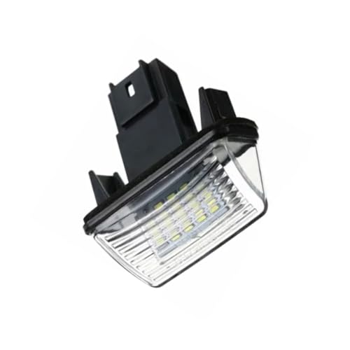 Luces de matrícula para Citroën C3 2002-2009 kit de iluminación de placa posterior 3