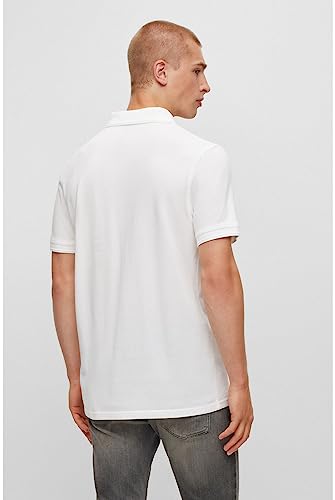 BOSS Herren Prime Polohemd, White100, XXL EU – Ansicht 4