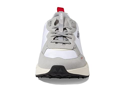 Image of HUGO Mens Running Style Mix Material Sneakers