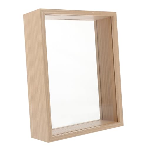 Happyyami Flower Display Stand Dried Flower Frame Specimen Display Wooden Pvc Simple Versatile Design