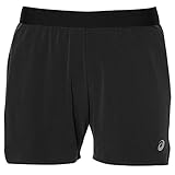 schwarz ASICS 2-In-1 5.5\