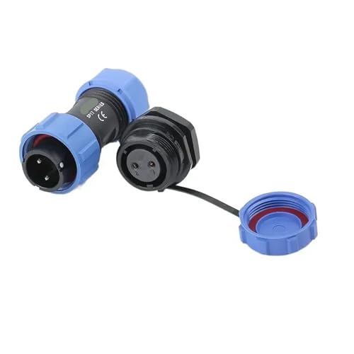 Adaptador de enchufe macho SP17 y conector de aviación de 5 pines para paneles eléctricos