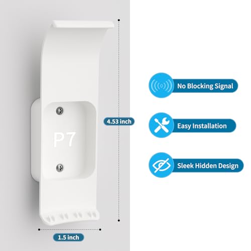 Image of eero Pro 7 Wall Mount, Router Bracket Holder Only Compatible with eero Pro 7 Tri-Band Mesh Wi-Fi 7 Extender, No Messy Wires (2 Pack)