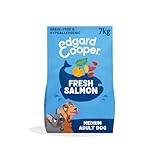 Edgard & Cooper Pienso para Perros Adultos Comida para Perros Seca Natural Sin Cereales Hipoalergenico 7kg Salmon Fresco, Fácil de digerir, Alimentación Sana Sabrosa y Equilibrada