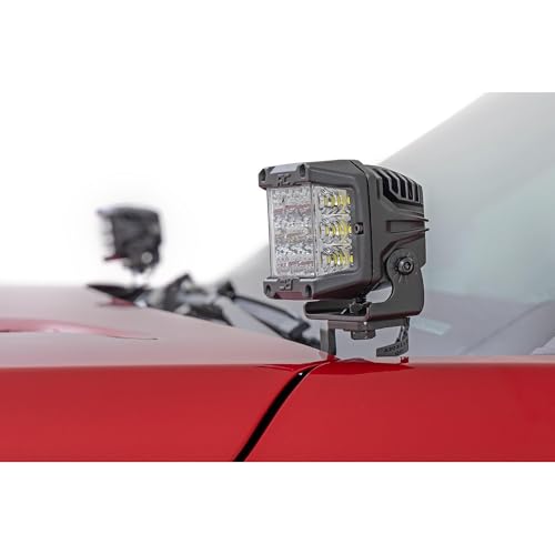 Kit de luz LED de 3 pulg. Rough Country para Toyota Tacoma 2024 miniatura 4