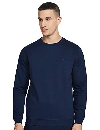 Image of Van Heusen Men Round Neck Cotton Sweatshirt