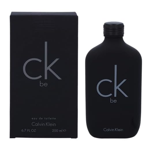 CALVIN KLEIN CK Be Eau de Toilette unisex | Perfume unisex con notas de bergamota, lavanda, especias blancas y sándalo | Fragancia duradera |200 ml