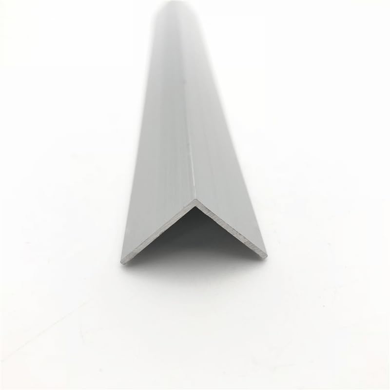 1pc 6063 Right Angle Aluminum L-Shaped Aluminum Alloy 245mm/250mm Length with Thick 2mm Aluminum Edging Triangle Profile Decoration Materials (Color : 25x30mm, Size : 245mm)