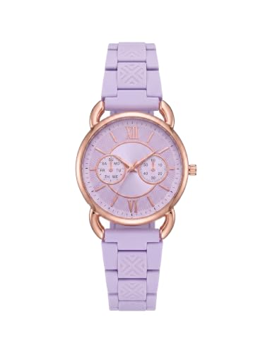 Image of Shocknshop Analog Women Watches Ladies Rose Gold Round Dial Metal Strap Wrist Watch for Woman and Girls -WCH196