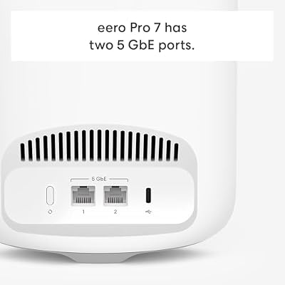 Amazon eero Max 7 (1-pack) + Amazon eero Pro 7 (2-pack) tri-band mesh Wi-Fi 7 system