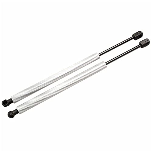 DZSQHDSAF Compatible para KIA para OPIRUS (GH) Salón 2003-2016 Capó Delantero Amortiguador De Resorte De Gas 533mm Muelle neumático(Plata)