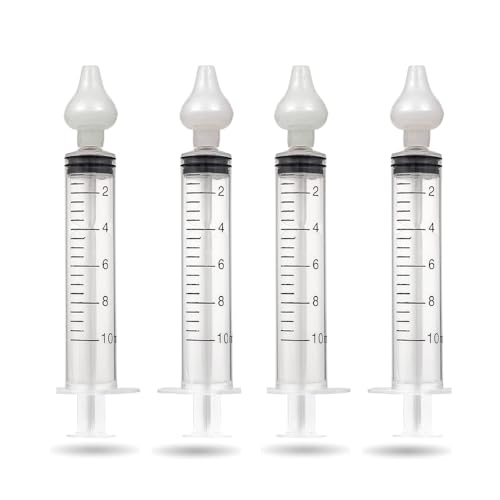Kit com 2 Seringas de Sucção Nasal 10ml para Lavagem e Higiene Nasal, Limpeza Suave, Reutilizável e Fácil de Usar (2) Kit com 2 Seringas de Sucção Nasal 10ml para Lavagem e Higiene Nasal, Limpeza Suave, Reutilizável e Fácil de Usar (2)