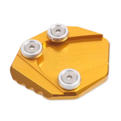 Extension béquille latérale jaune grand format pour moto Suzuki GSX-S125 GSX-R125