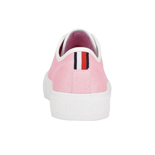 Baskets Alezya Tommy Hilfiger femme rose clair chaussures mode rayures 37 - 4