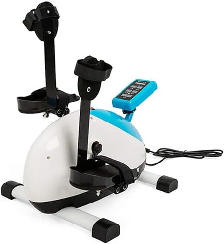 Image of Electric Pedal Portable Mini Exercise Bike Stepper Electric Rehabilitation Machine, Fitness Mini Exercise Bike, Leg and Arm Pedal Exerciser, Under Desk Bike Pedal Exerci