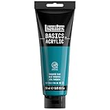 Liquitex BASICS Acrylic Paint, 250ml (8.5-oz) Tube, Turquoise Blue
