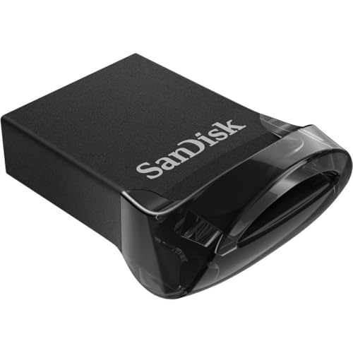 SanDisk Pen Drive USB 3.1 Ultra Fit, 64 GB, preto, SDCZ430-064G-A46