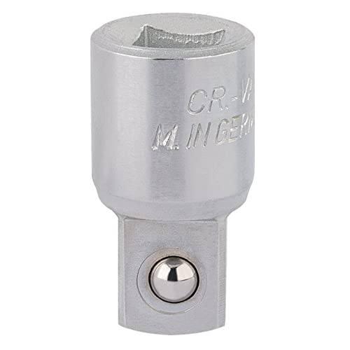 Draper 25549 Elora Female to Male Socket Converter, 3/8" x 1/2", Blue, 3/8" (F) x 1/2" (M) - Image 2