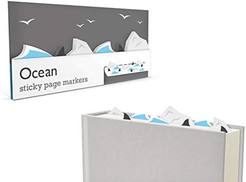 Sticky Page Markers by Duncan Shotton, Ocean