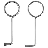 AJKQNMA Profi Dietrich Set - [2 Stück Made in Germany] Bunbartschlüssel Universal - Öffnet nahezu jede Tür - Bartschlüssel Dietrichset - Öffnungs Werkzeug Ditrichsett - Universal Schlüssel