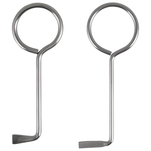 AJKQNMA Kit de crochetage professionnel - [2 pièces fabriquées en Allemagne] Clé à...