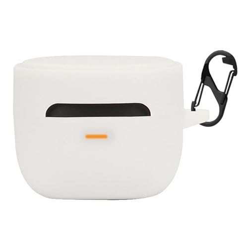 TRIPLE RIVER�EFor Audio Technica ATH-SQ1TW2 �P�[�X �V���R�� �N���A ���� �V���v�� �J���r�i�t�� �ی�J�o�[ �I�[�f�B�I�e�N�j�J ������� �J�o�[ ���h�~ �P�[�X ���C�����X�C���z�� �ی�P�[�X �J�o�[(�z���C�g