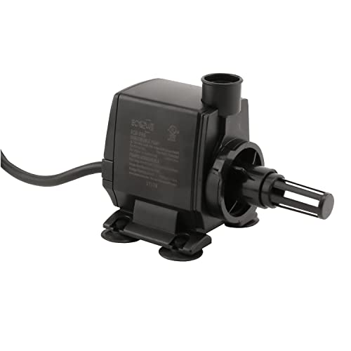 EcoPlus Eco 396 Water Pump Fixed Flow Submersible Or Inline For Aquariums, Ponds, Fountains & Hydroponics - UL Listed, 396 GPH, Black by EcoPlus - Image 6