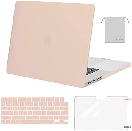 MOSISO Compatible with MacBook Pro 16 inch Case 2023 2022 2021 Release M2 A2780 A2485 M1 Pro/M1 Max Liquid Retina Touch ID, Plastic Hard Shell&Keyboard Skin&Screen Protector&Storage Bag, Black