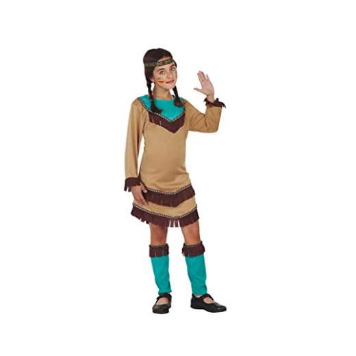 Atosa disfraz india azul niña infantil 10 a 12 años