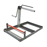 Ziociura Garden Hose Reel with Hand Crank, Portable Hose Holder for Outdoor Use, Ideal for Watering Parks, Campsites,