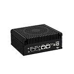 SJRC N150 Firewall Appliance (up to 3.6GHz), Dual 10GbE SFP+ Mini PC with 2 x i226V 2.5GbE LAN, Barebone Micro Router Computer 4K, USB3.2, Support OPNsense/Win (No RAM/SSD/System)