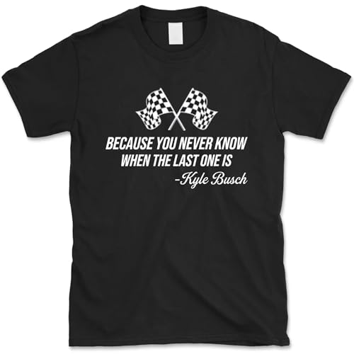 RIGERS FITNESS Kyle Buschs Shirt, RIP Legend Racing Memorial Tee Racing Fan T-Shirt Black