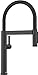 Produktbild BLANCO CULINA-S II Mini | Küchenarmatur in schwarz matt | Hochdruck | Mit herausziehbarem Schlauch | Wechsel von Klar- in Brausestrahl | Keramik Kartusche | Gesicherte Wasserqualität & wassersparend