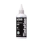 Kiss Tintation Semi Permanent Hair Colour With Argan Oil, Aloe Vera - Black T998ki