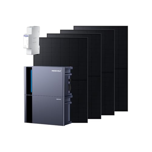 Bild zu Indevolt SolidFlex 2000 + SFA1800 Balkonkraftwerk mit Speicher 3,6 kWh und 4 * 445W Solarmodule, Smart Meter, 8000 Lebenszyklen, 4 MPPT 2400W, Erweiterbare Kapazität bis zu 10,8 kWh