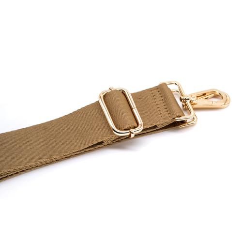 Image of S&loyoe Thickened Solid Color Purse Straps Replacement Crossbody Bag Strap Adjustable Wide Guitar Straps for Handbags 1.5inch